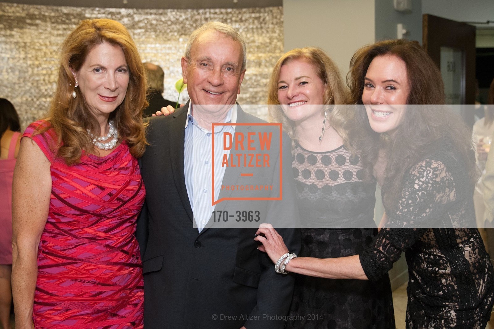 Patricia Ferrin Loucks, Patrick Bitter, Rene Rodman, Margaret Mitchell, UCSF Cirque du Soiree 2014 Pre-Party, US, September 17th, 2014, Photo #170-3963 Patricia Ferrin Loucks, Patrick Bitter, Rene Rodman, Margaret Mitchell, Photo #170-3963