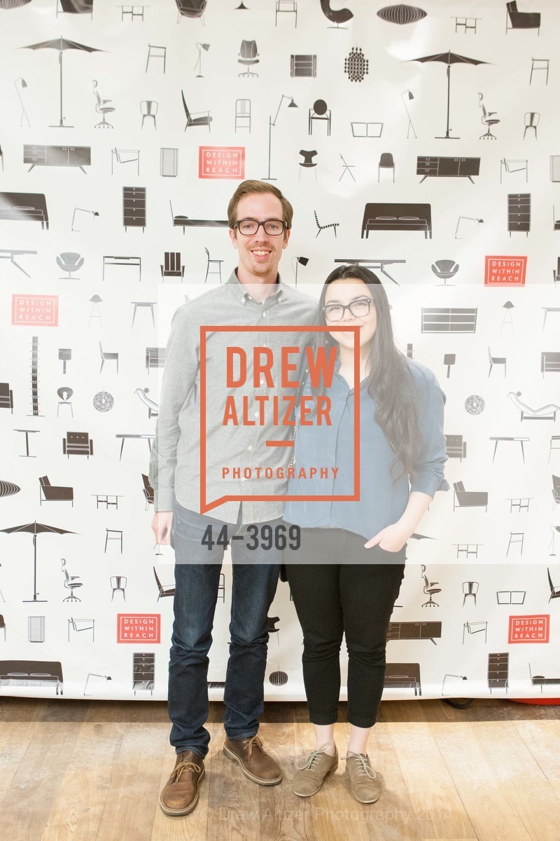 Caleb Elston, Wendy Steinder, DESIGN WITHIN REACH Studio Opening Party, US, January 21st, 2014, Photo #44-3969 Caleb Elston, Wendy Steinder, Photo #44-3969