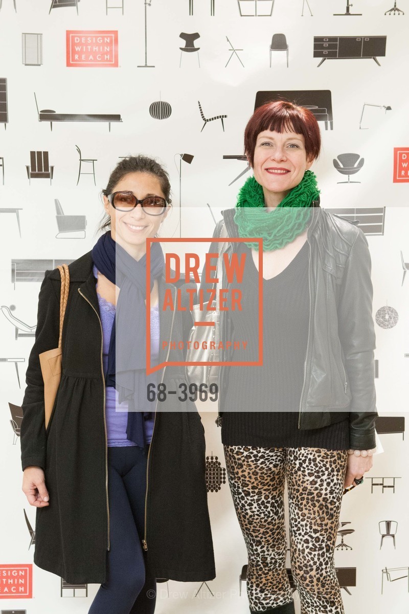 Priscilla Scala, Catherine Grison, DESIGN WITHIN REACH Studio Opening Party, US, January 21st, 2014, Photo #68-3969 Priscilla Scala, Catherine Grison, Photo #68-3969