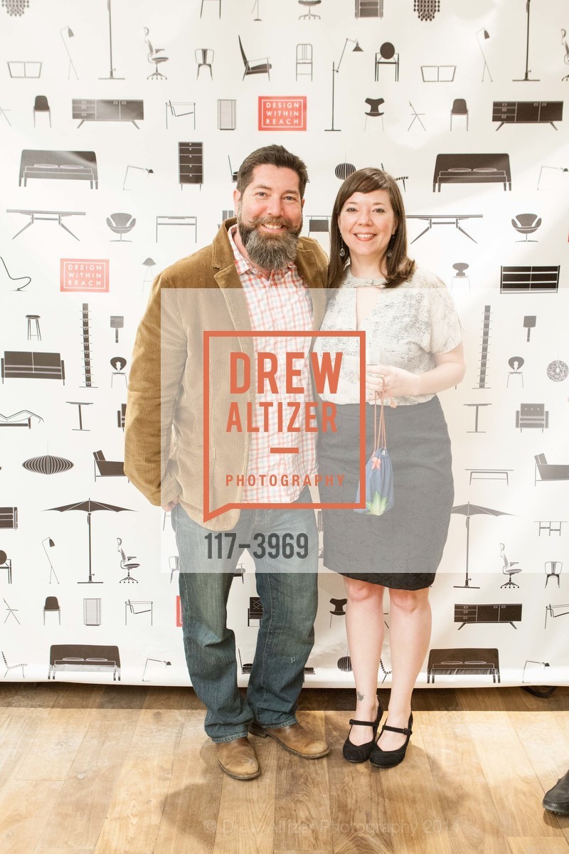 Jason Leibowitz, Stephanie Kemp, DESIGN WITHIN REACH Studio Opening Party, US, January 21st, 2014, Photo #117-3969 Jason Leibowitz, Stephanie Kemp, Photo #117-3969