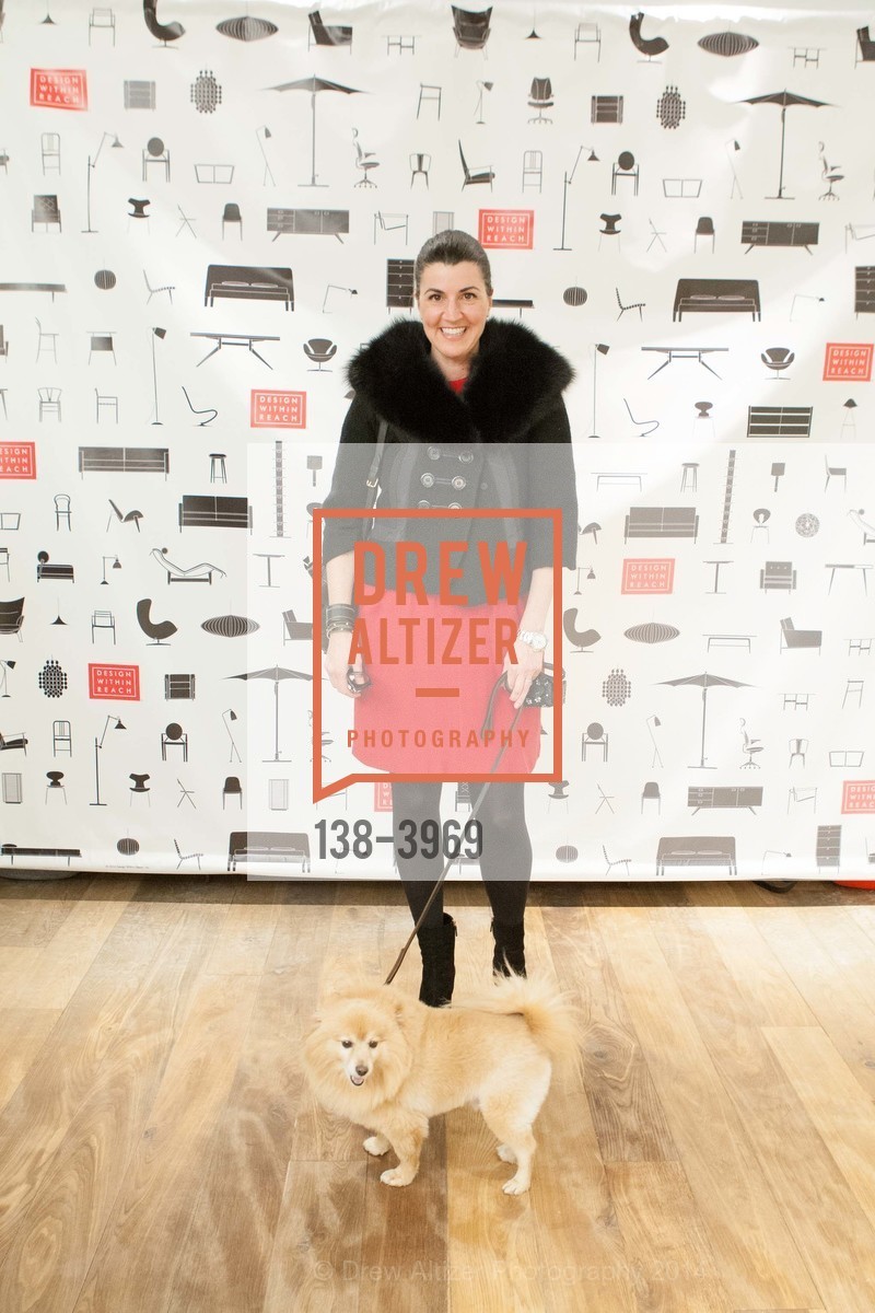 Janet Walder, Alfie, DESIGN WITHIN REACH Studio Opening Party, US, January 21st, 2014, Photo #138-3969 Janet Walder, Alfie, Photo #138-3969