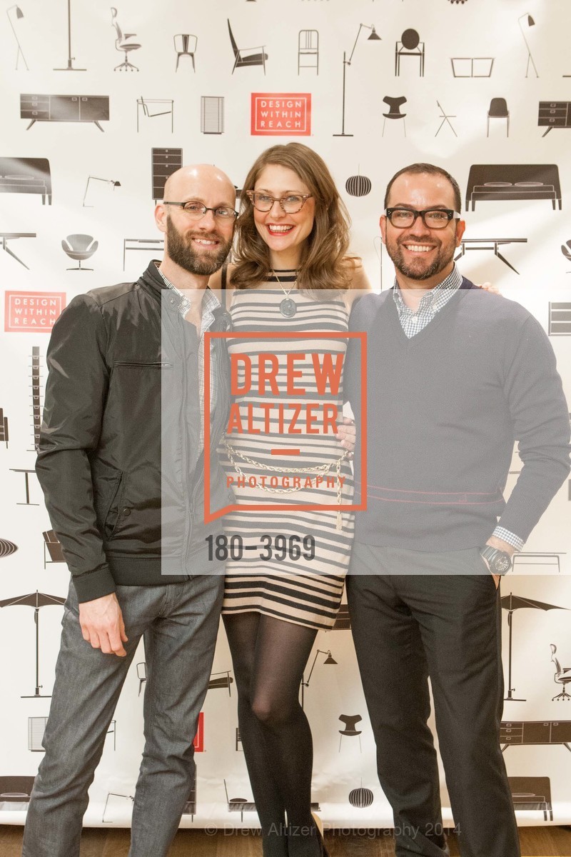 Maitri Ratanasene, Kaylee Whitworth, Noel Mulet, DESIGN WITHIN REACH Studio Opening Party, US, January 21st, 2014, Photo #180-3969 Maitri Ratanasene, Kaylee Whitworth, Noel Mulet, Photo #180-3969
