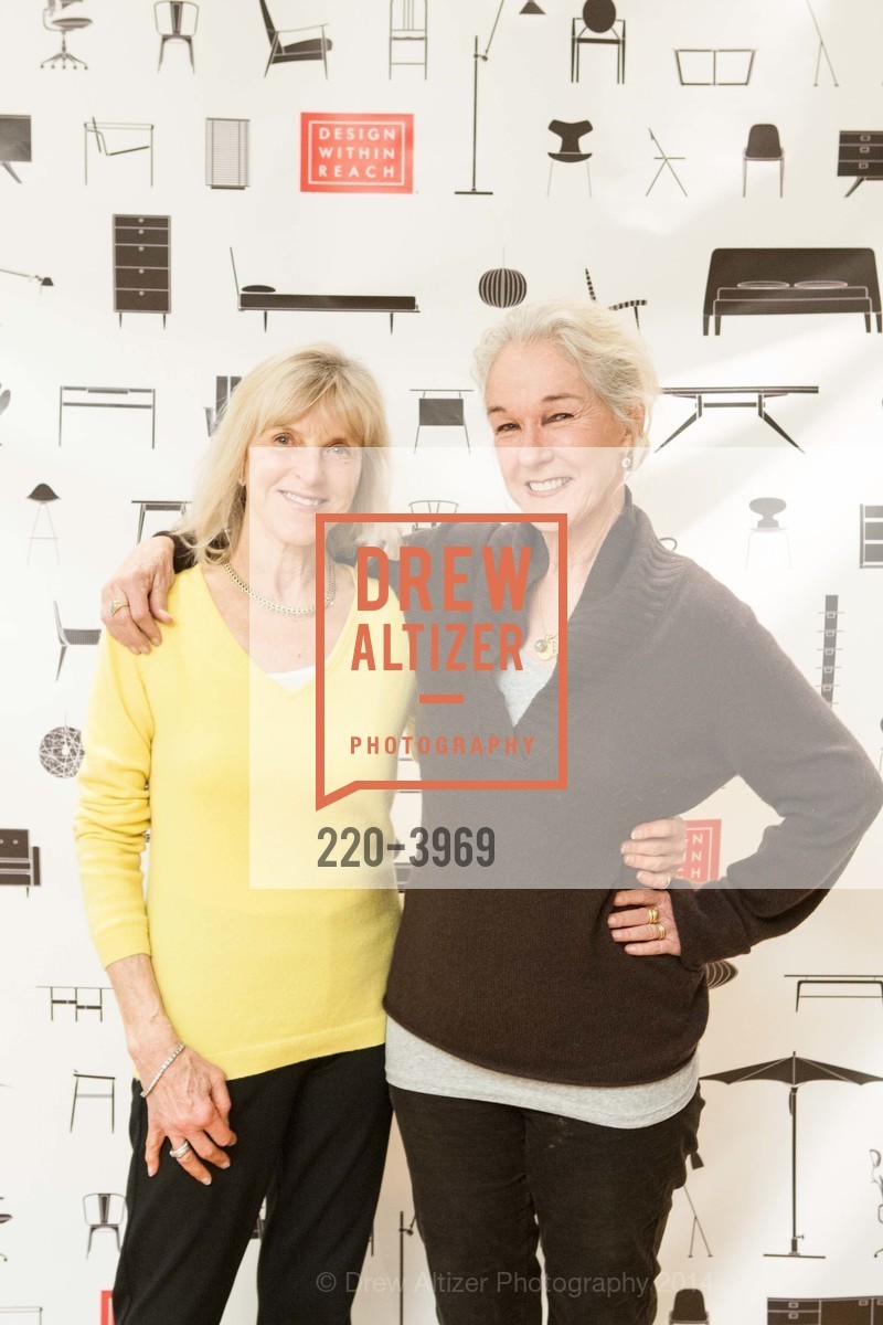 Brigit Kelley, Susie Tompkins Buell, DESIGN WITHIN REACH Studio Opening Party, US, January 21st, 2014, Photo #220-3969 Brigit Kelley, Susie Tompkins Buell, Photo #220-3969