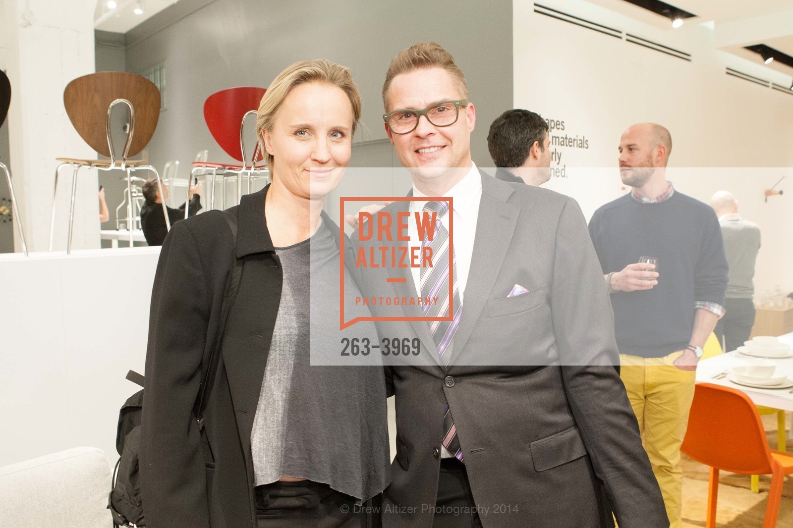 Nina Dietzel, Daniel Korth, DESIGN WITHIN REACH Studio Opening Party, US, January 21st, 2014, Photo #263-3969 Nina Dietzel, Daniel Korth, Photo #263-3969