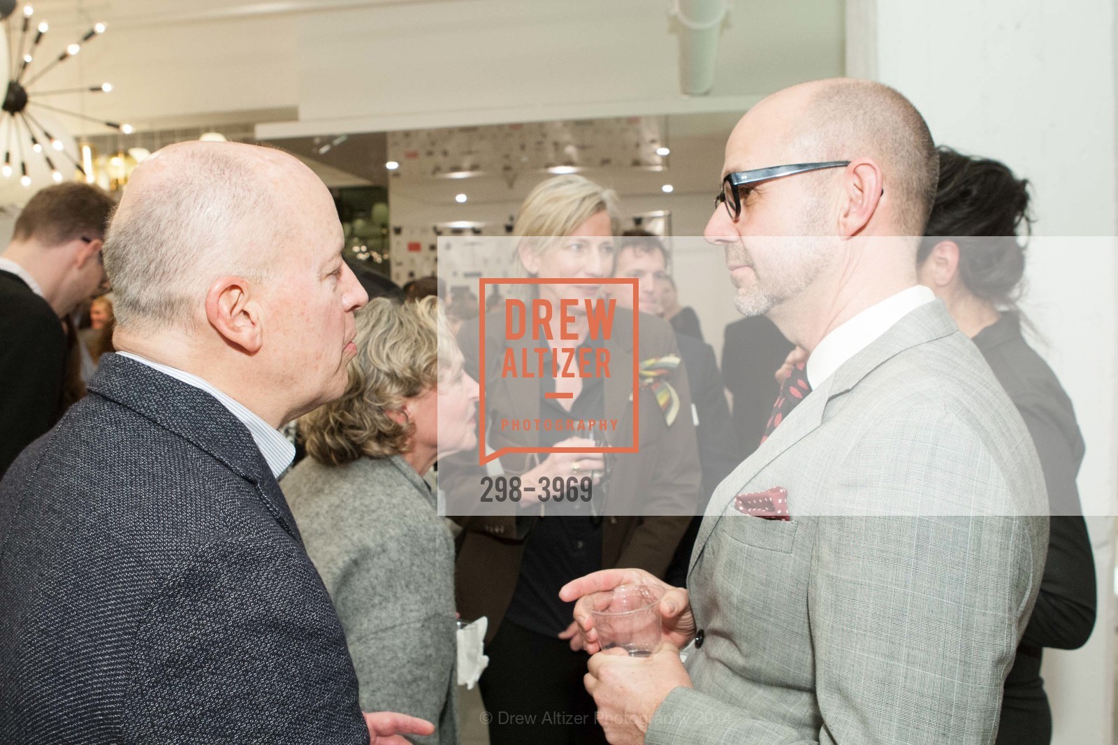 John Skibbe, DelRae Roth, Michael Sainato, DESIGN WITHIN REACH Studio Opening Party, US, January 21st, 2014, Photo #298-3969 John Skibbe, DelRae Roth, Michael Sainato, Photo #298-3969