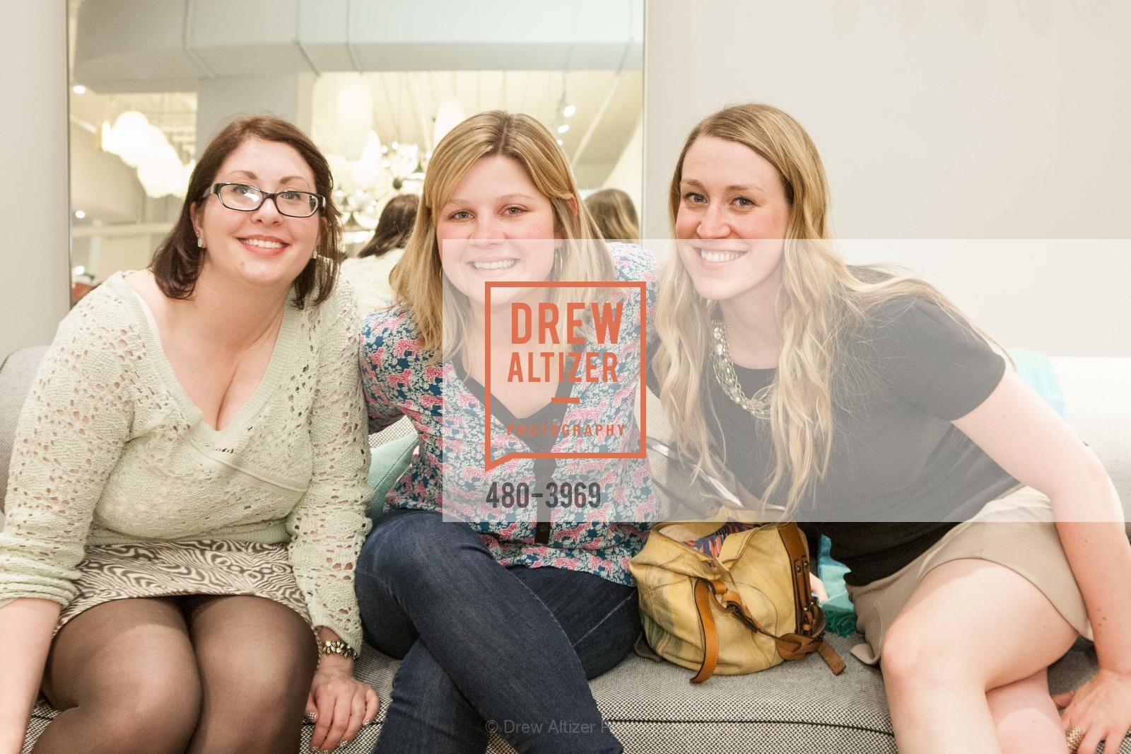 Rebekah Jatovi, Blaire Kruger, Kristin Look, DESIGN WITHIN REACH Studio Opening Party, US, January 21st, 2014, Photo #480-3969 Rebekah Jatovi, Blaire Kruger, Kristin Look, Photo #480-3969