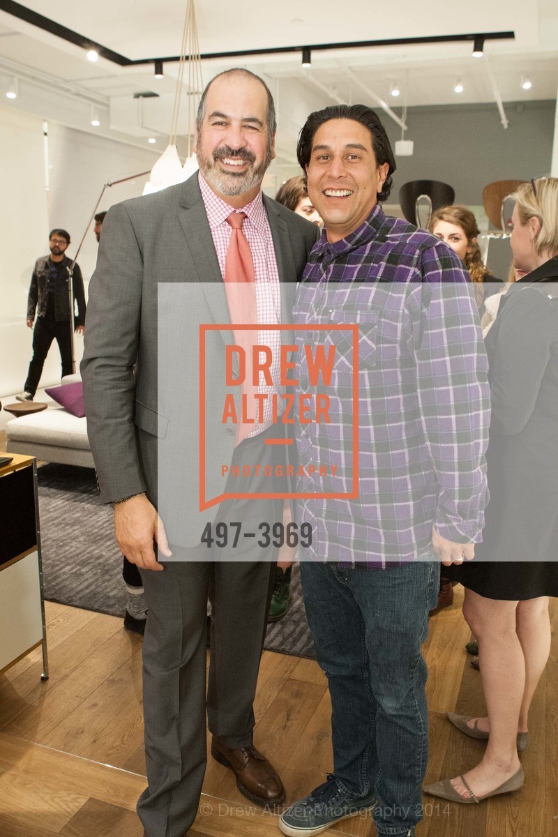John Edelman, Matt McPhee, DESIGN WITHIN REACH Studio Opening Party, US, January 21st, 2014, Photo #497-3969 John Edelman, Matt McPhee, Photo #497-3969