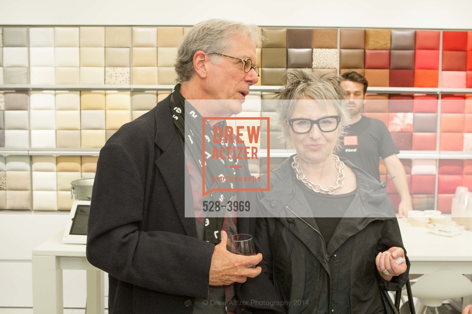 Rob Forbes, Jennifer Morla, DESIGN WITHIN REACH Studio Opening Party, US, January 21st, 2014, Photo #528-3969 Rob Forbes, Jennifer Morla, Photo #528-3969