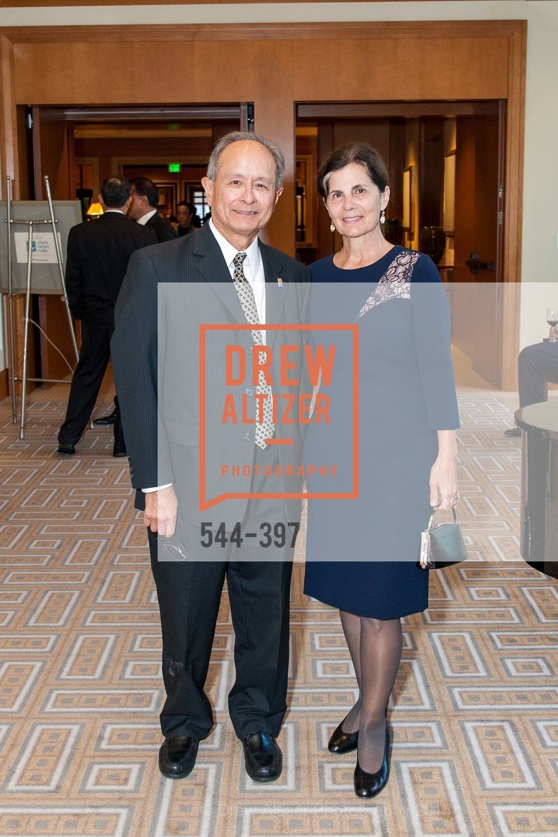 Les Wong, Phyllis Wong, Asian Pacific Fund's Annual Gala, Four Seasons, October 17th, 2015