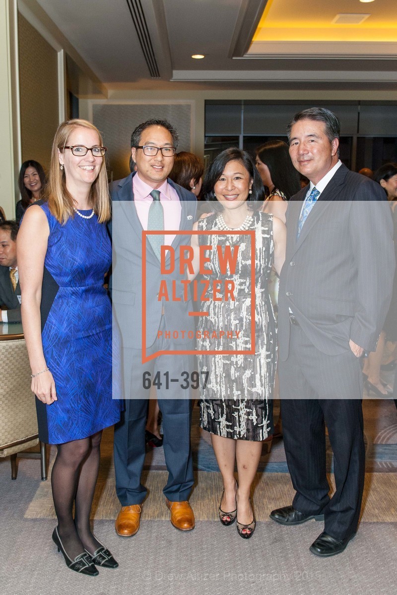 Julia Tang, Jonathan Tang, Kathy Chou, Tom Chou, Asian Pacific Fund's Annual Gala, Four Seasons, October 17th, 2015