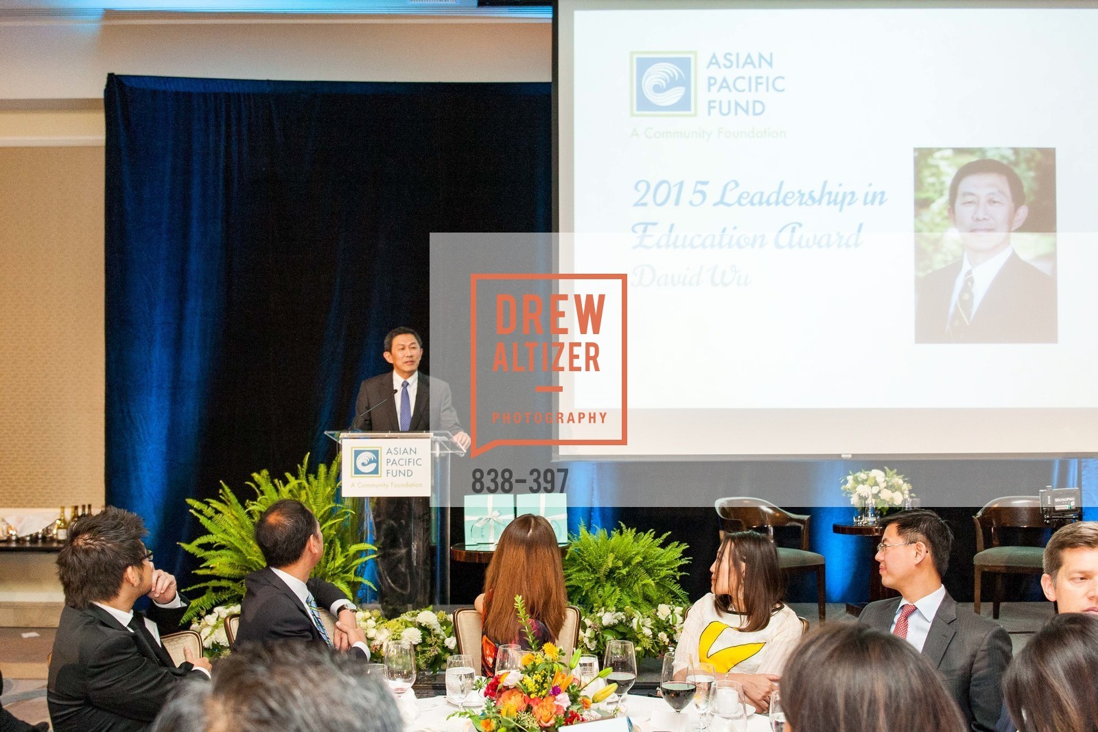 David Wu, Asian Pacific Fund's Annual Gala, Four Seasons, October 17th, 2015,Drew Altizer, Drew Altizer Photography, full-service agency, private events, San Francisco photographer, photographer california