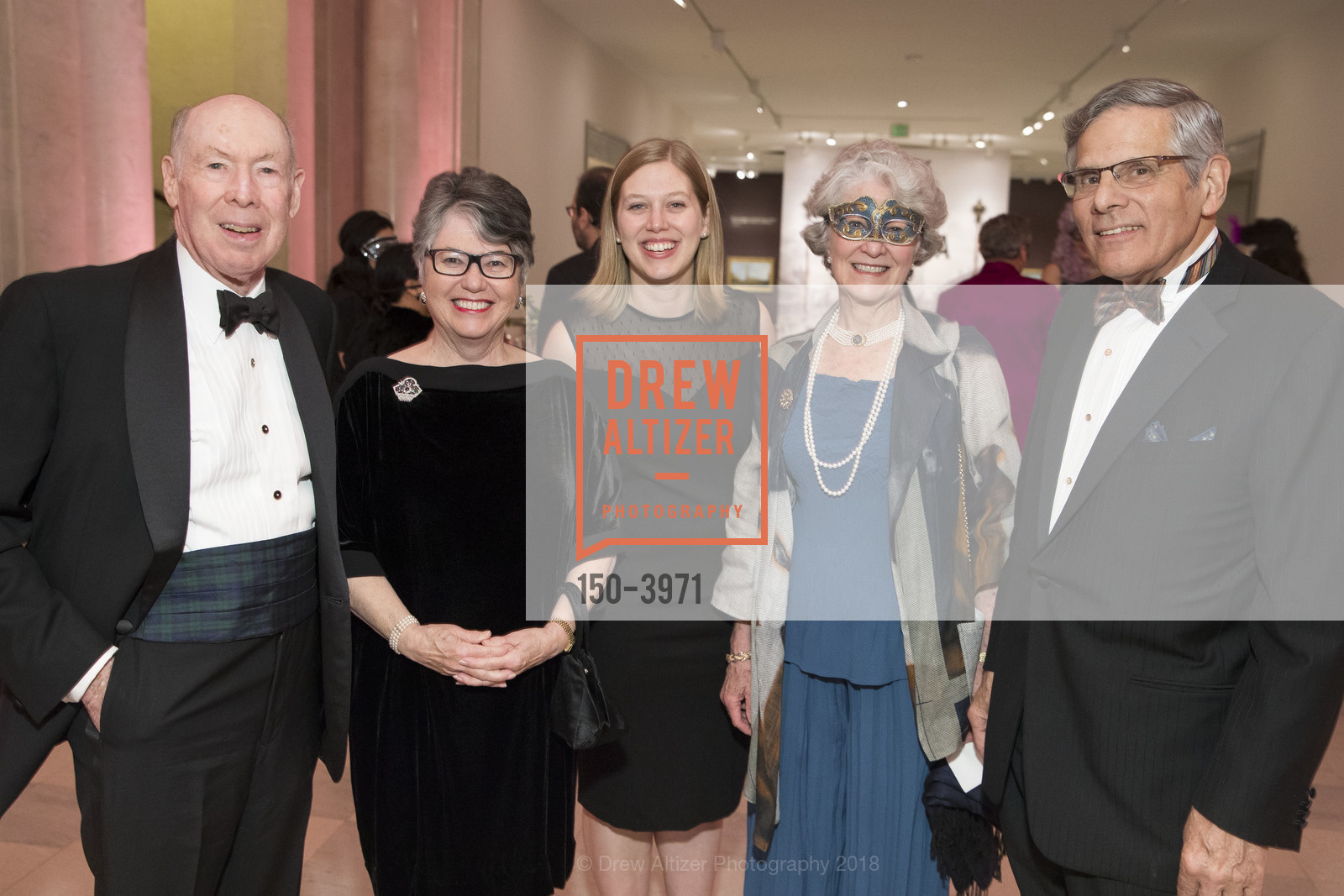 Andy McLaughlin, Carrick McLaughlin, Sandra Bessiers, Paul Bessiers, Casanova Black Tie Dinner at the Legion of Honor, Legion of Honor, February 8th, 2018, Photo #150-3971 Andy McLaughlin, Carrick McLaughlin, Sandra Bessiers, Paul Bessiers, Photo #150-3971