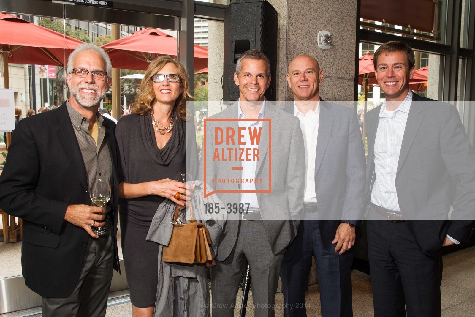 Tom Kruggel, Victoria Kruggel, Scott LeBlanc, Gary Holtzer, John Harrison, PABU & RAMEN BAR Opening Party, US, June 25th, 2014, Photo #185-3987 Tom Kruggel, Victoria Kruggel, Scott LeBlanc, Gary Holtzer, John Harrison, Photo #185-3987