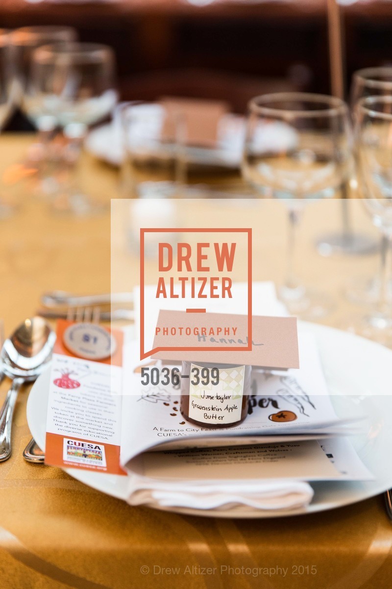 Atmosphere, CUESA's Sunday Supper: A Farm to City Feast, San Francisco Ferry Building, October 18th, 2015,Drew Altizer, Drew Altizer Photography, full-service agency, private events, San Francisco photographer, photographer california