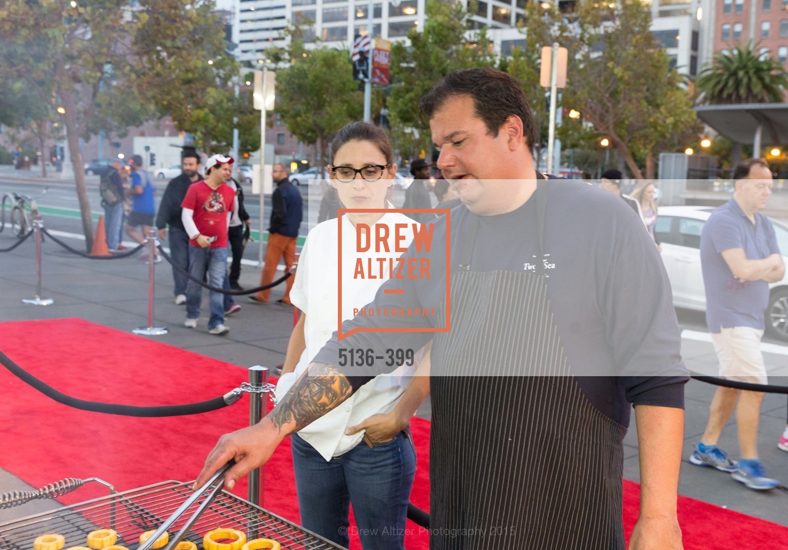 Taira Kater, Rocky Maselli, CUESA's Sunday Supper: A Farm to City Feast, San Francisco Ferry Building, October 18th, 2015,Drew Altizer, Drew Altizer Photography, full-service agency, private events, San Francisco photographer, photographer california