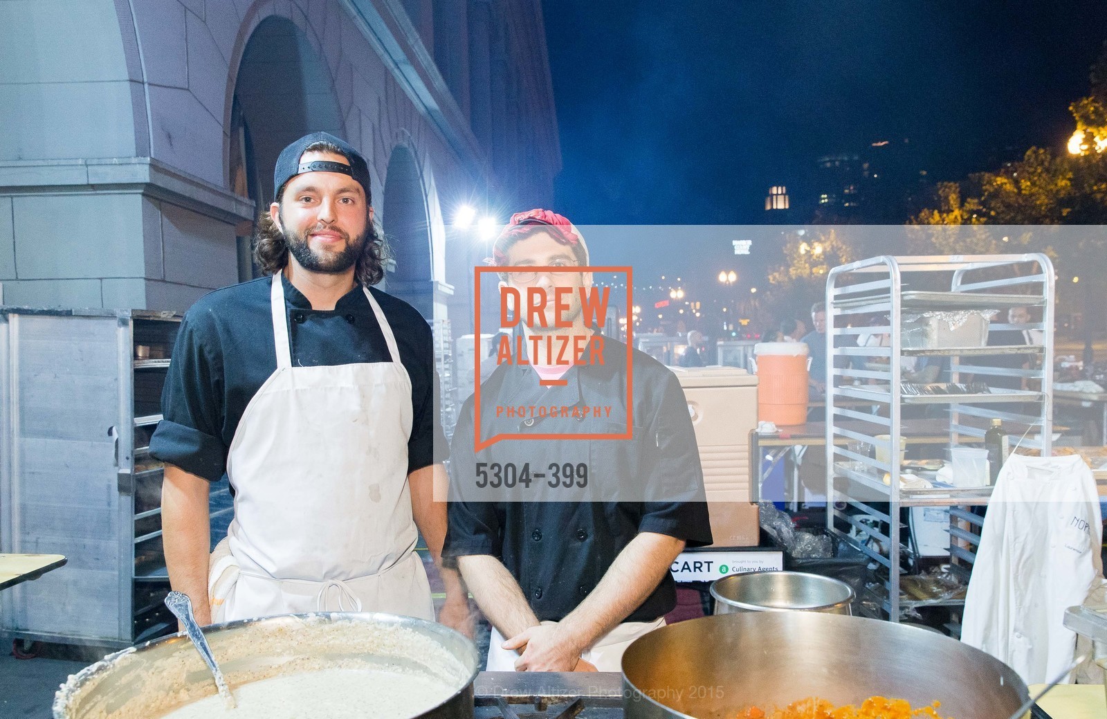 Trey Singleton, Daniel Edelman, CUESA's Sunday Supper: A Farm to City Feast, San Francisco Ferry Building, October 18th, 2015