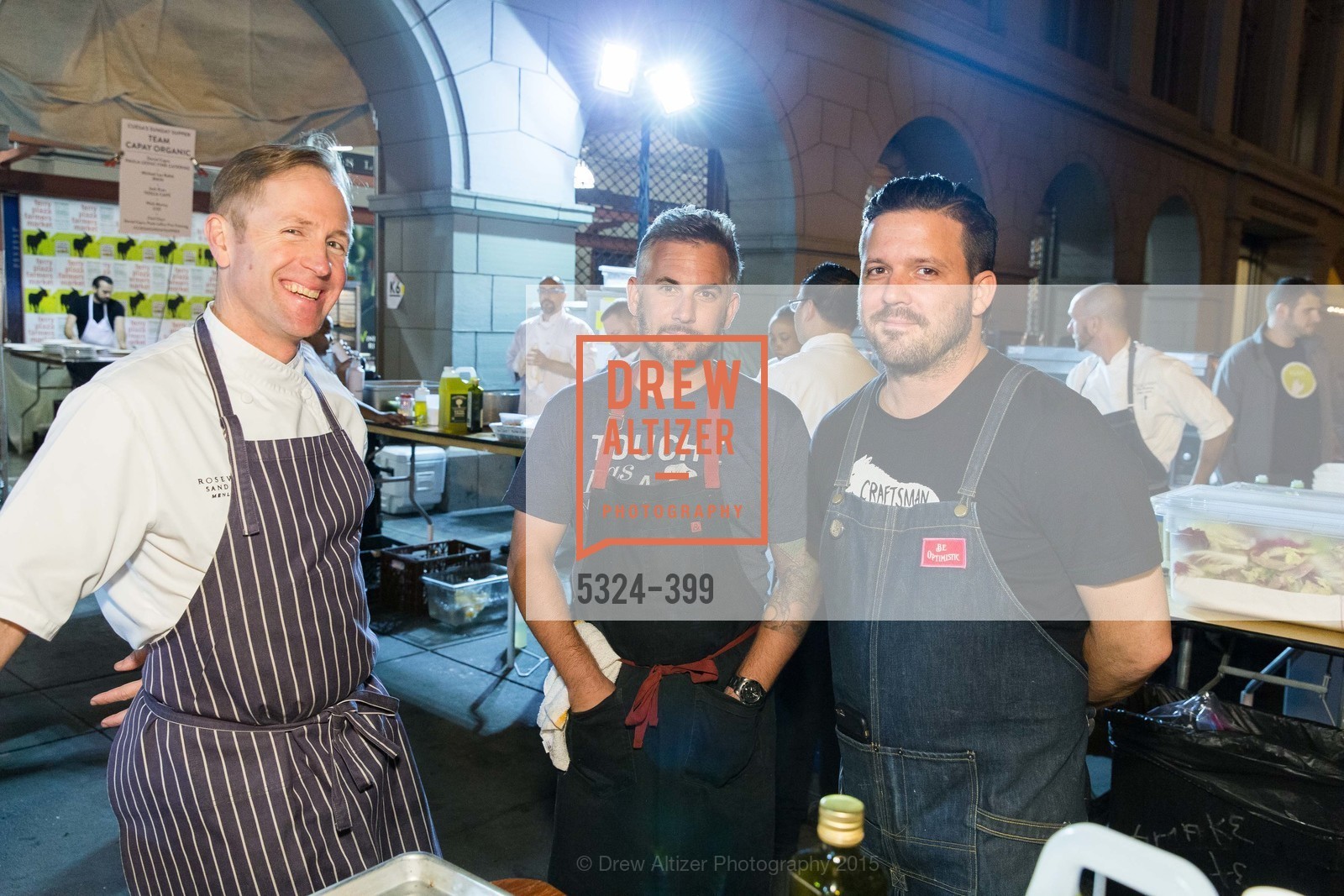 Peter Rudolph, David Bazirgan, William Werner, CUESA's Sunday Supper: A Farm to City Feast, San Francisco Ferry Building, October 18th, 2015,Drew Altizer, Drew Altizer Photography, full-service agency, private events, San Francisco photographer, photographer california