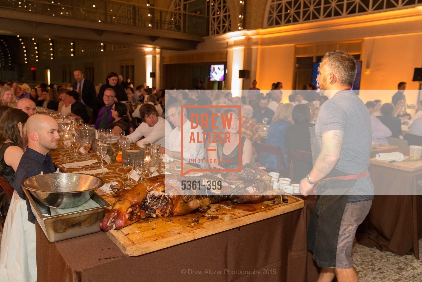 David Bazirgan, CUESA's Sunday Supper: A Farm to City Feast, San Francisco Ferry Building. San Francisco Ferry Building, October 18th, 2015, Photo #5361-399 David Bazirgan, Photo #5361-399