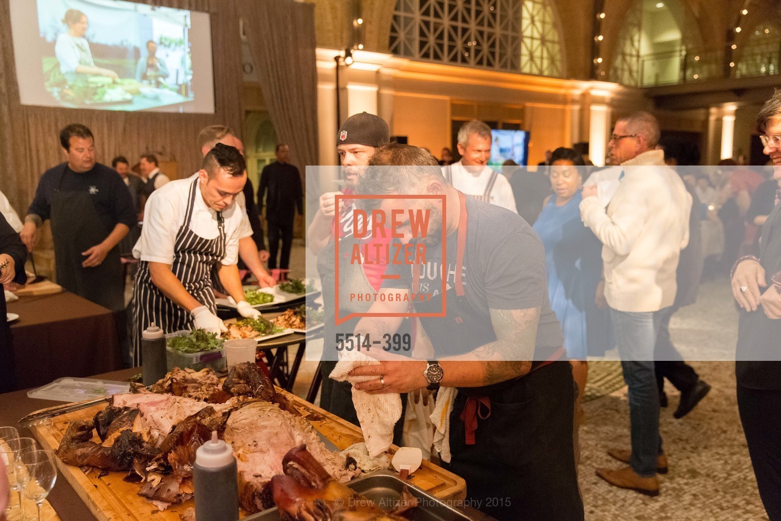 David Bazirgan, CUESA's Sunday Supper: A Farm to City Feast, San Francisco Ferry Building, October 18th, 2015