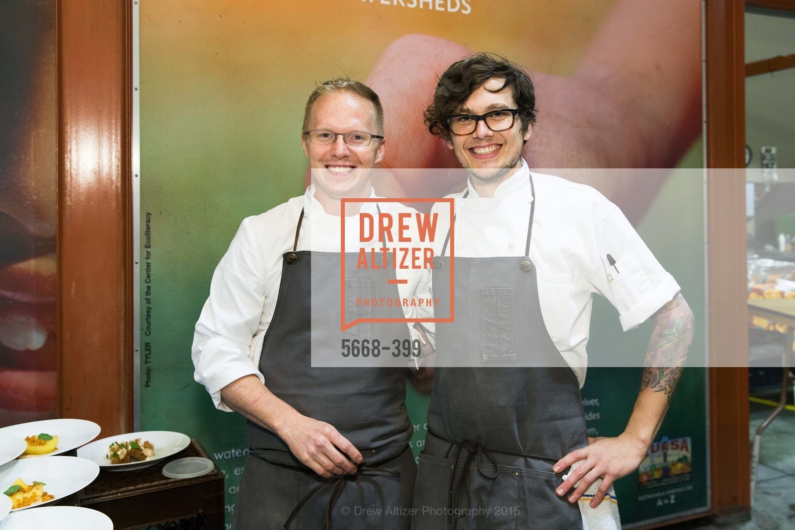 John Thurman, Sean Ehland, CUESA's Sunday Supper: A Farm to City Feast, San Francisco Ferry Building, October 18th, 2015,Drew Altizer, Drew Altizer Photography, full-service agency, private events, San Francisco photographer, photographer california