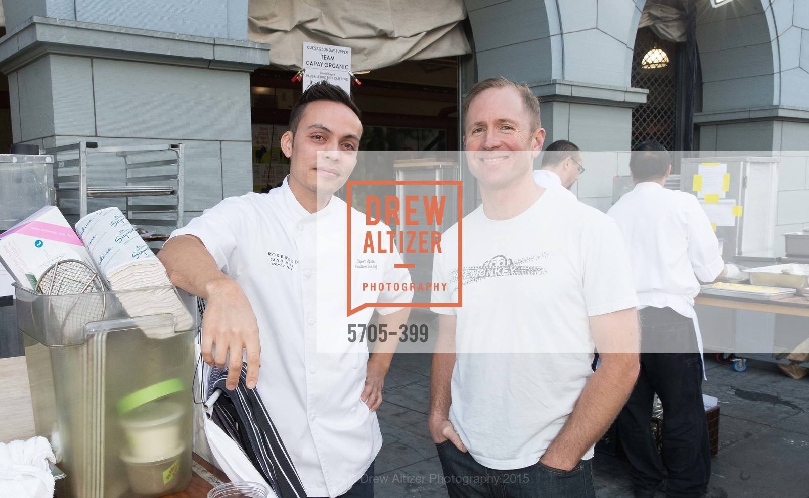 Reyloun Augustin, Peter Rudolph, CUESA's Sunday Supper: A Farm to City Feast, San Francisco Ferry Building, October 18th, 2015,Drew Altizer, Drew Altizer Photography, full-service agency, private events, San Francisco photographer, photographer california