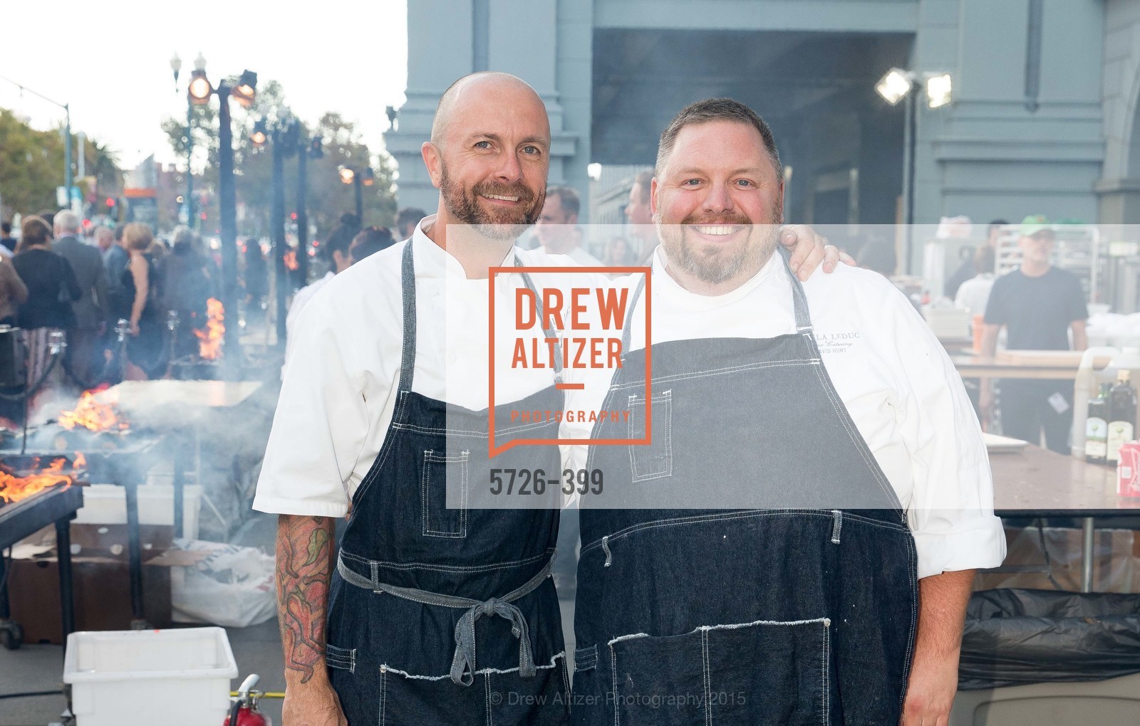 Daniel Capra, David Hurt, CUESA's Sunday Supper: A Farm to City Feast, San Francisco Ferry Building, October 18th, 2015,Drew Altizer, Drew Altizer Photography, full-service agency, private events, San Francisco photographer, photographer california