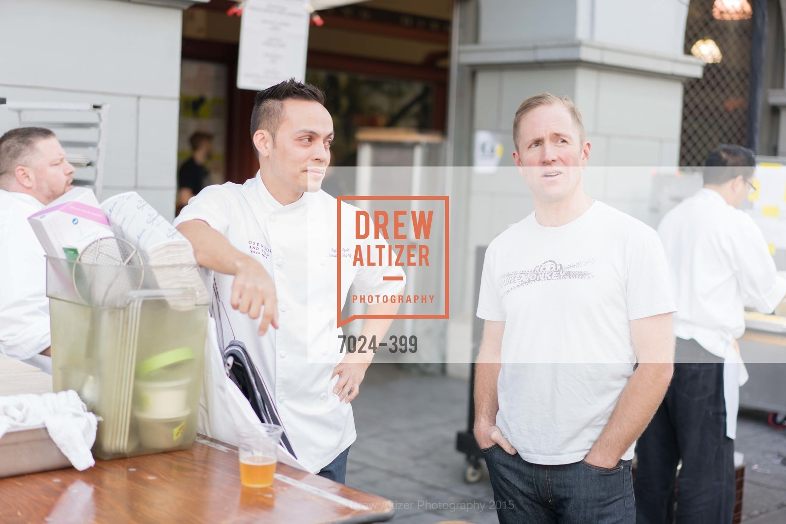 Reyloun Augustin, Peter Rudolph, CUESA's Sunday Supper: A Farm to City Feast, San Francisco Ferry Building, October 18th, 2015