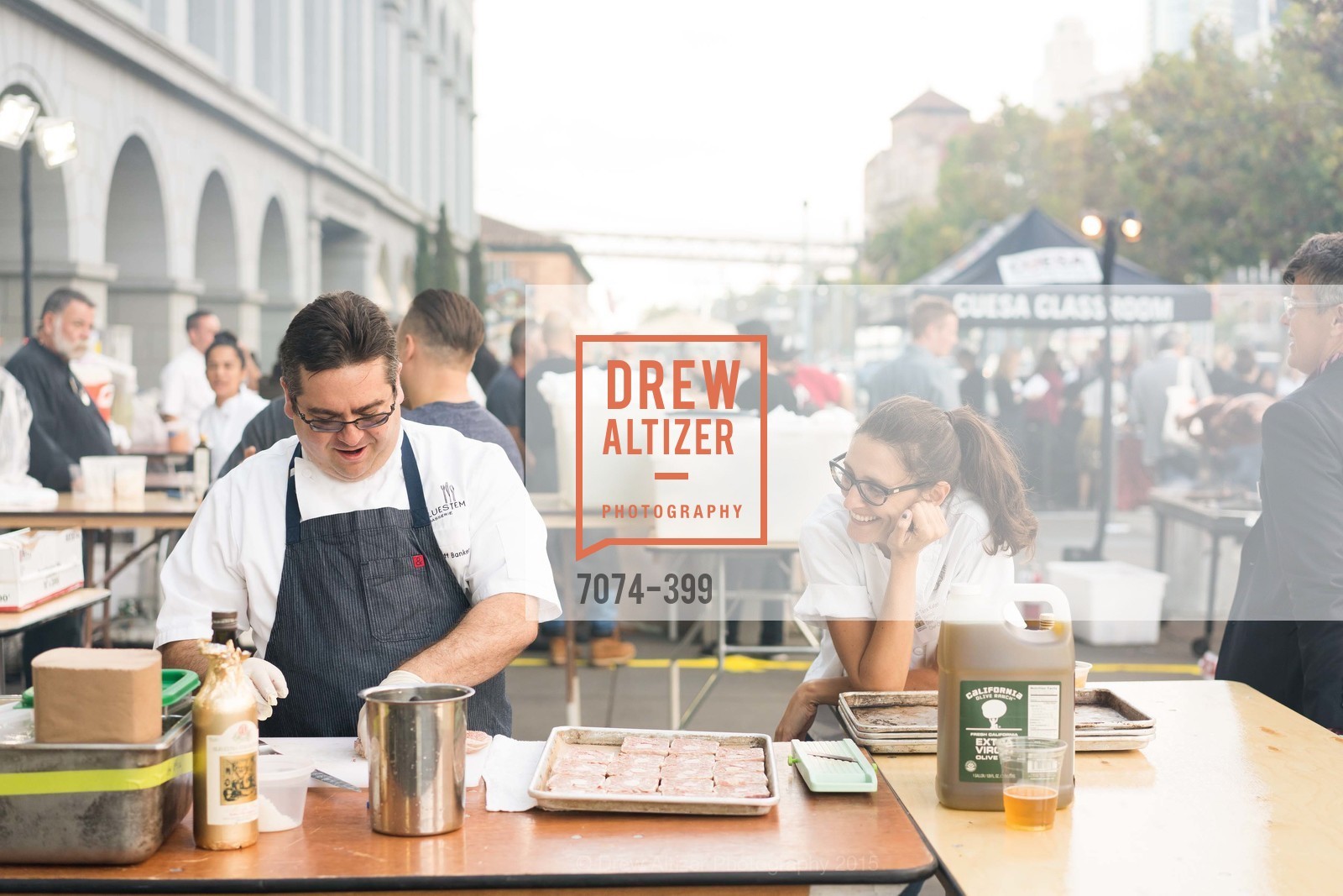 Jeff Banker, Taira Kater, CUESA's Sunday Supper: A Farm to City Feast, San Francisco Ferry Building, October 18th, 2015,Drew Altizer, Drew Altizer Photography, full-service agency, private events, San Francisco photographer, photographer california