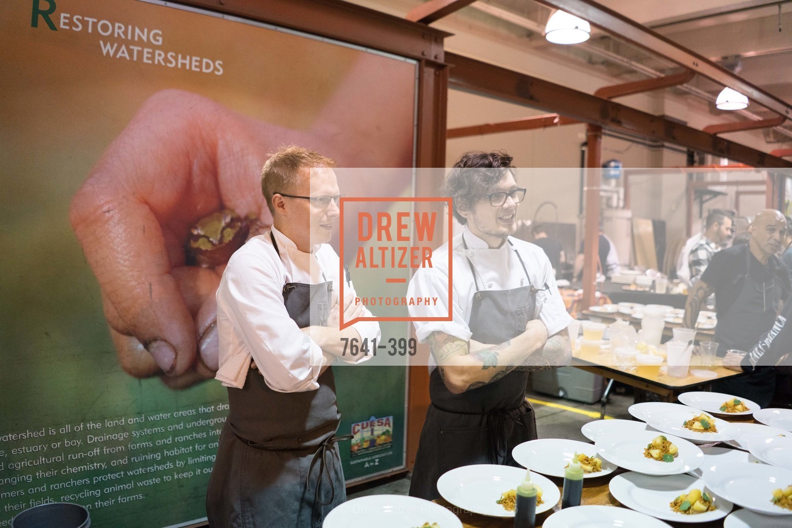 John Thurman, Sean Ehland, CUESA's Sunday Supper: A Farm to City Feast, San Francisco Ferry Building, October 18th, 2015,Drew Altizer, Drew Altizer Photography, full-service agency, private events, San Francisco photographer, photographer california
