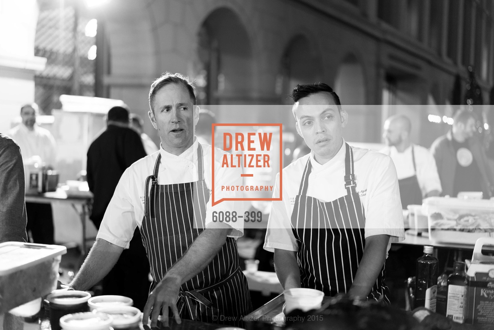 Peter Rudolph, Reyloun Augustin, CUESA's Sunday Supper: A Farm to City Feast, San Francisco Ferry Building, October 18th, 2015