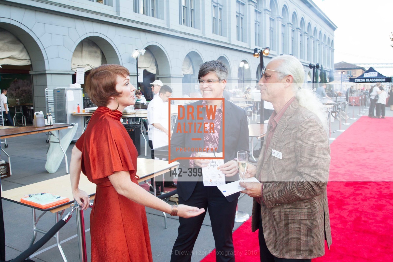 Christine Farren, Marcy Coburn, Steve Sullivan, CUESA's Sunday Supper: A Farm to City Feast, San Francisco Ferry Building, October 18th, 2015,Drew Altizer, Drew Altizer Photography, full-service agency, private events, San Francisco photographer, photographer california