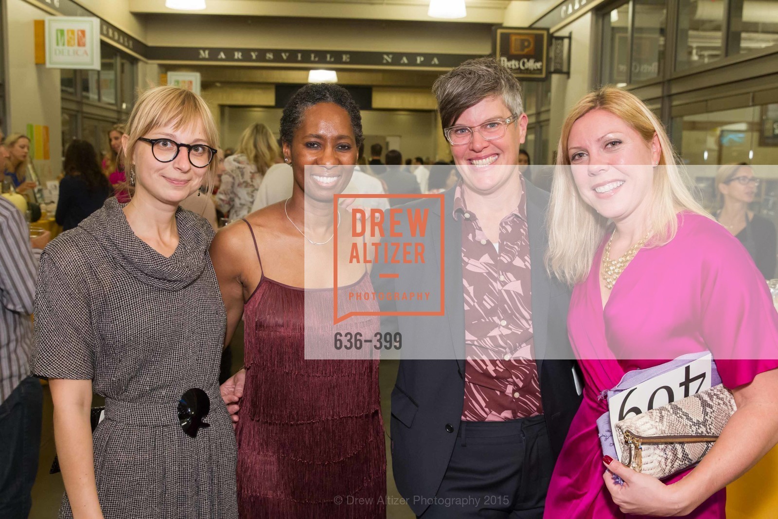 Brie Mazurek, Saeeda Hafiz, Marcy Coburn, Alexis Mersel, CUESA's Sunday Supper: A Farm to City Feast, San Francisco Ferry Building, October 18th, 2015,Drew Altizer, Drew Altizer Photography, full-service agency, private events, San Francisco photographer, photographer california