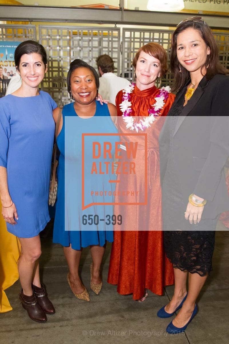 Maggie Engebretson, Gwyneth Borden, Christine Farren, Malie Moran, CUESA's Sunday Supper: A Farm to City Feast, San Francisco Ferry Building. San Francisco Ferry Building, October 18th, 2015, Photo #650-399 Maggie Engebretson, Gwyneth Borden, Christine Farren, Malie Moran, Photo #650-399