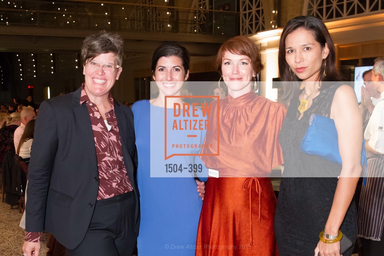 Marcy Coburn, Maggie Engebretson, Christine Farren, Malie Moran, CUESA's Sunday Supper: A Farm to City Feast, San Francisco Ferry Building, October 18th, 2015,Drew Altizer, Drew Altizer Photography, full-service agency, private events, San Francisco photographer, photographer california