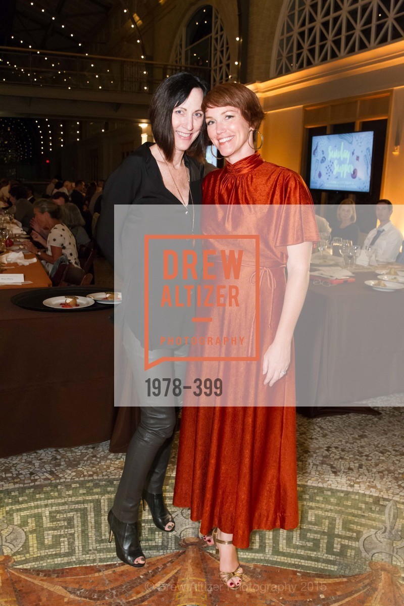 Michele Meany, Christine Farren, CUESA's Sunday Supper: A Farm to City Feast, San Francisco Ferry Building, October 18th, 2015,Drew Altizer, Drew Altizer Photography, full-service agency, private events, San Francisco photographer, photographer california