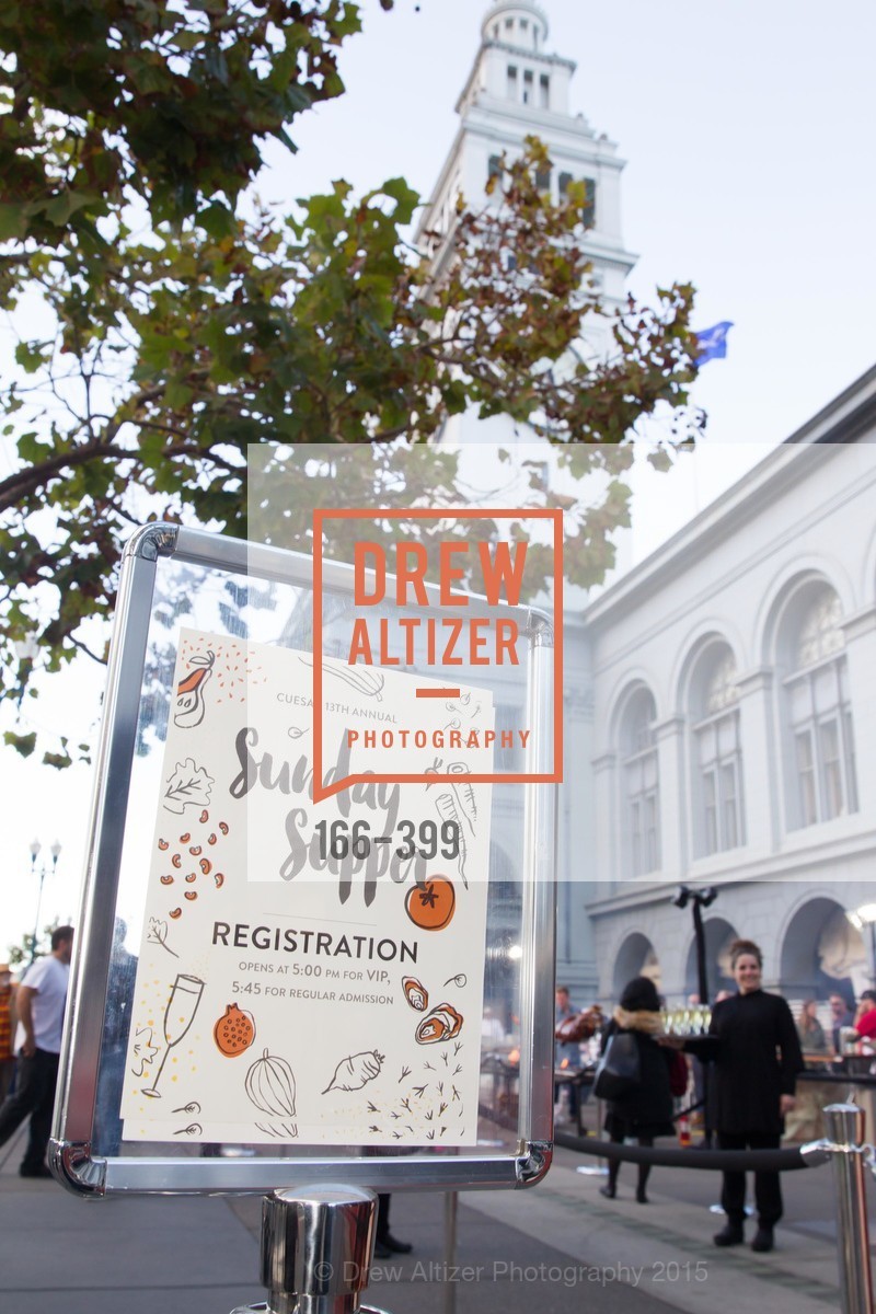 Atmosphere, CUESA's Sunday Supper: A Farm to City Feast, San Francisco Ferry Building, October 18th, 2015,Drew Altizer, Drew Altizer Photography, full-service agency, private events, San Francisco photographer, photographer california