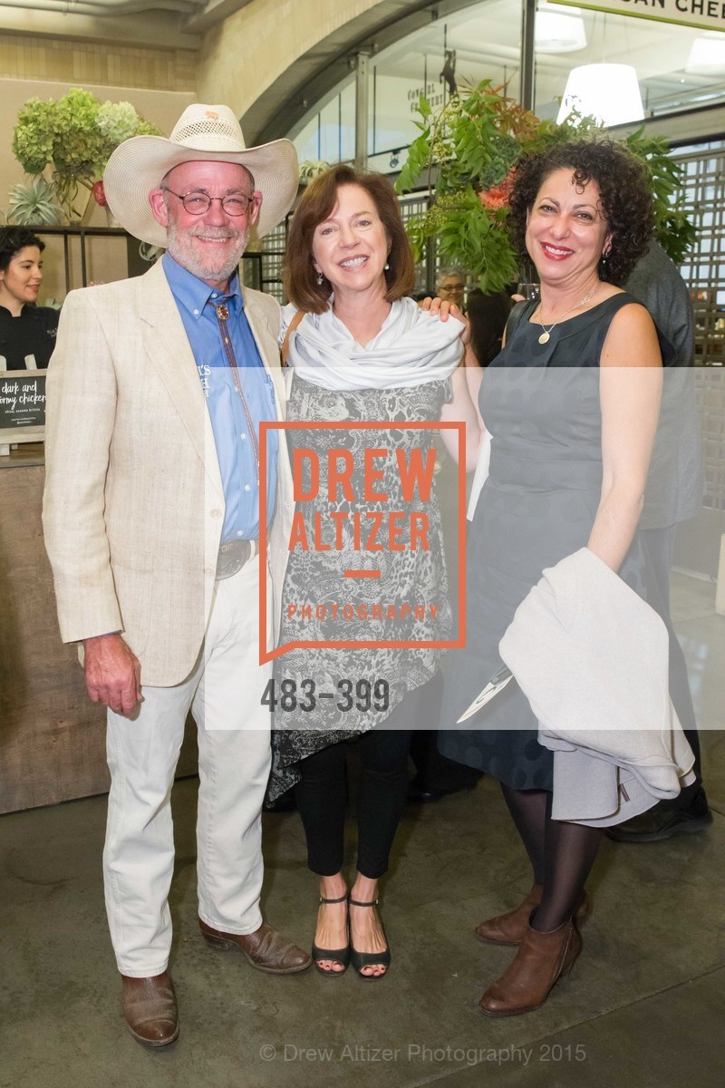 Mark Pasternak, Diane Delsignore, Carolyn Tawuasha, CUESA's Sunday Supper: A Farm to City Feast, San Francisco Ferry Building. San Francisco Ferry Building, October 18th, 2015, Photo #483-399 Mark Pasternak, Diane Delsignore, Carolyn Tawuasha, Photo #483-399