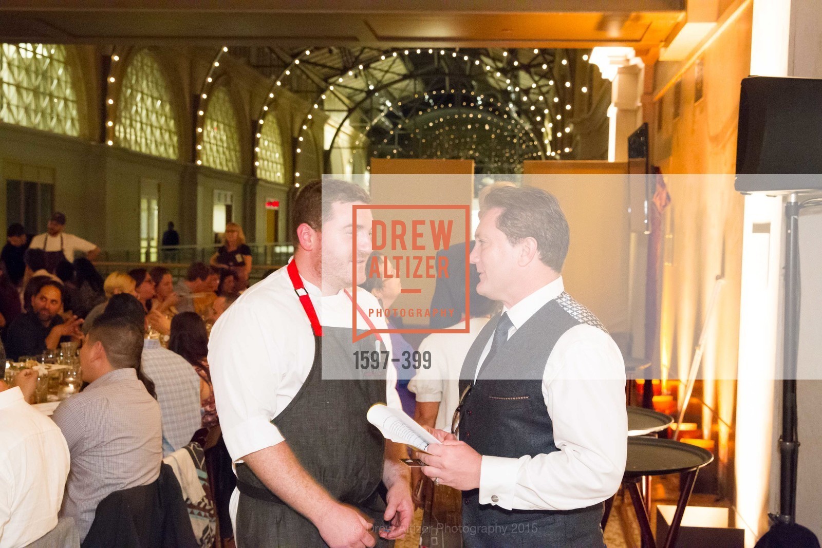 David Barzelay, Liam Mayclem, CUESA's Sunday Supper: A Farm to City Feast, San Francisco Ferry Building, October 18th, 2015