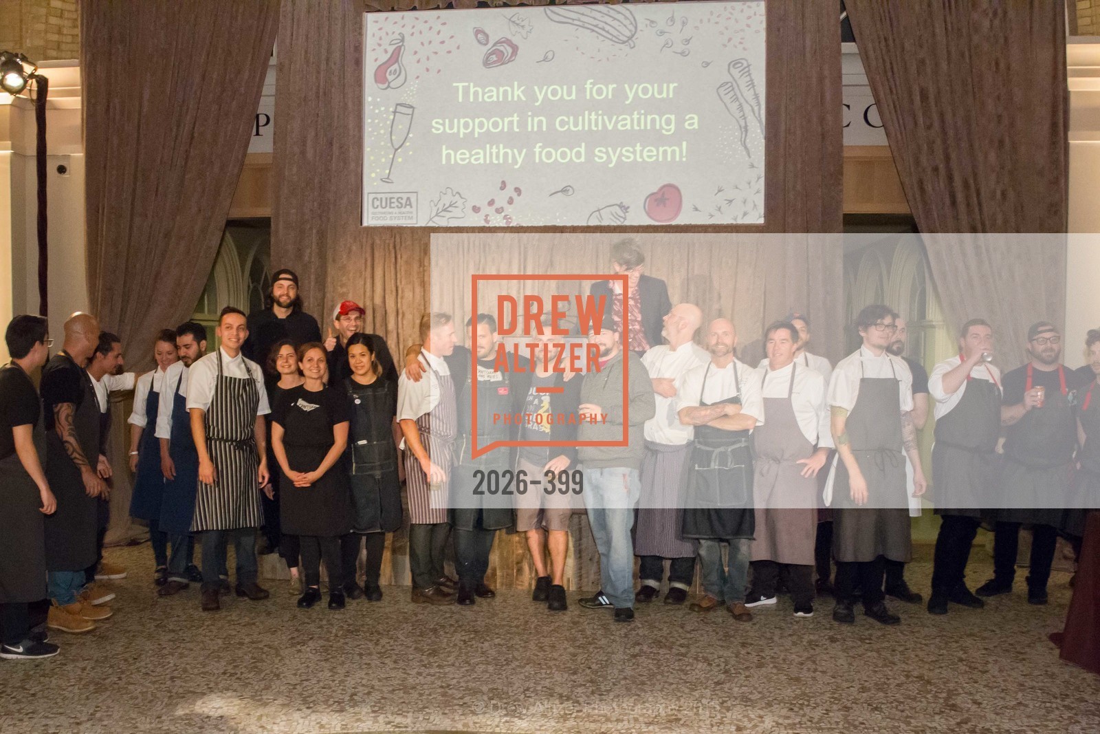 The Chefs, CUESA's Sunday Supper: A Farm to City Feast, San Francisco Ferry Building, October 18th, 2015