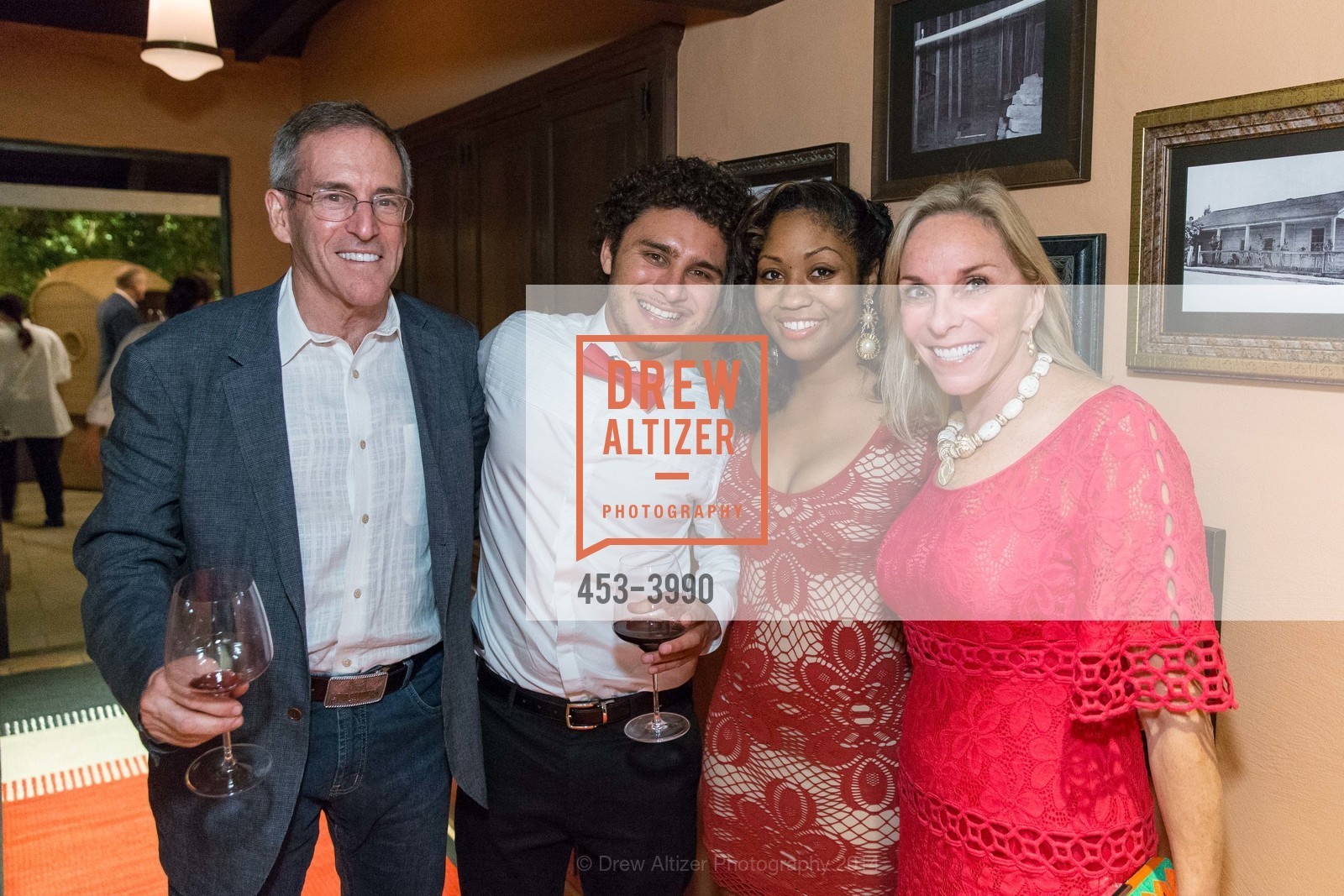 Bud Alpert, Rafael Arana, Kiara Thompson, Susan Albert, Photo #453-3990