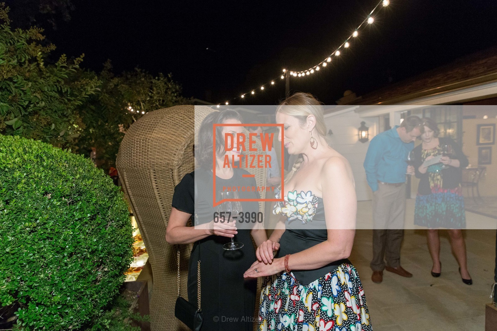 Lanita Burkhead, Prema Behan, THREE STICKS WINERY Opening at the Adobe, US, October 11th, 2014, Photo #657-3990 Lanita Burkhead, Prema Behan, Photo #657-3990