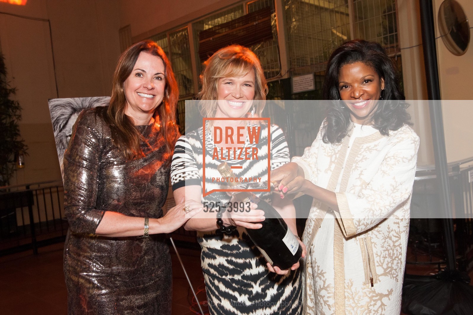 Tanya Peterson, Charley Zeches, Pamela Joyner, ZOOTOPIA 2014 Benefiting the San Francisco Zoo, US, February 26th, 2014, Photo #525-3993 Tanya Peterson, Charley Zeches, Pamela Joyner, Photo #525-3993
