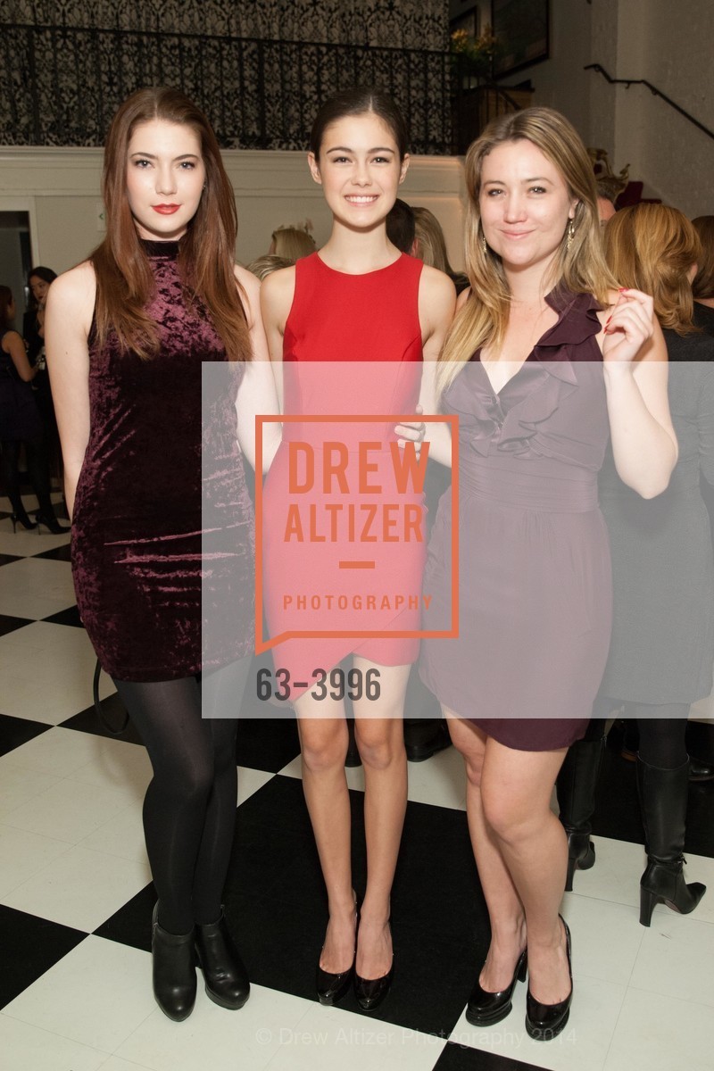 Emily Macheny, Aly Henry, Noelle Lynne, Launch Party for KAREN CALDWELL Fashion Show, US, November 19th, 2014, Photo #63-3996 Emily Macheny, Aly Henry, Noelle Lynne, Photo #63-3996