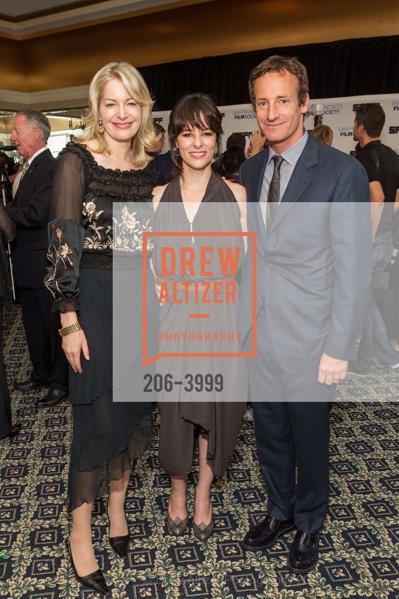 Victoria Raiser, Parker Posey, Todd Traina, SAN FRANCISCO INTERNATIONAL FILM FESTIVAL Awards Night, US, May 1st, 2014, Photo #206-3999 Victoria Raiser, Parker Posey, Todd Traina, Photo #206-3999