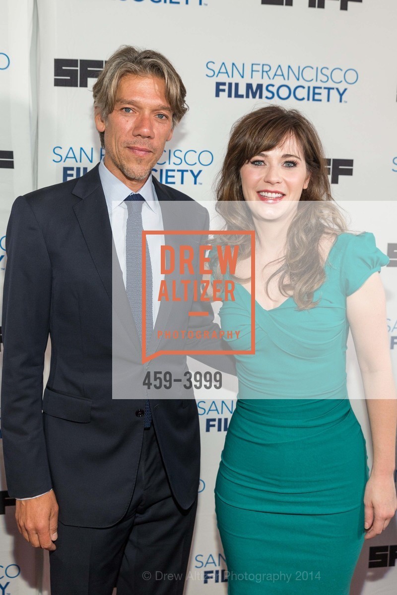 Stephen Gaghan, Zooey Deschanel, SAN FRANCISCO INTERNATIONAL FILM FESTIVAL Awards Night, US, May 1st, 2014, Photo #459-3999 Stephen Gaghan, Zooey Deschanel, Photo #459-3999