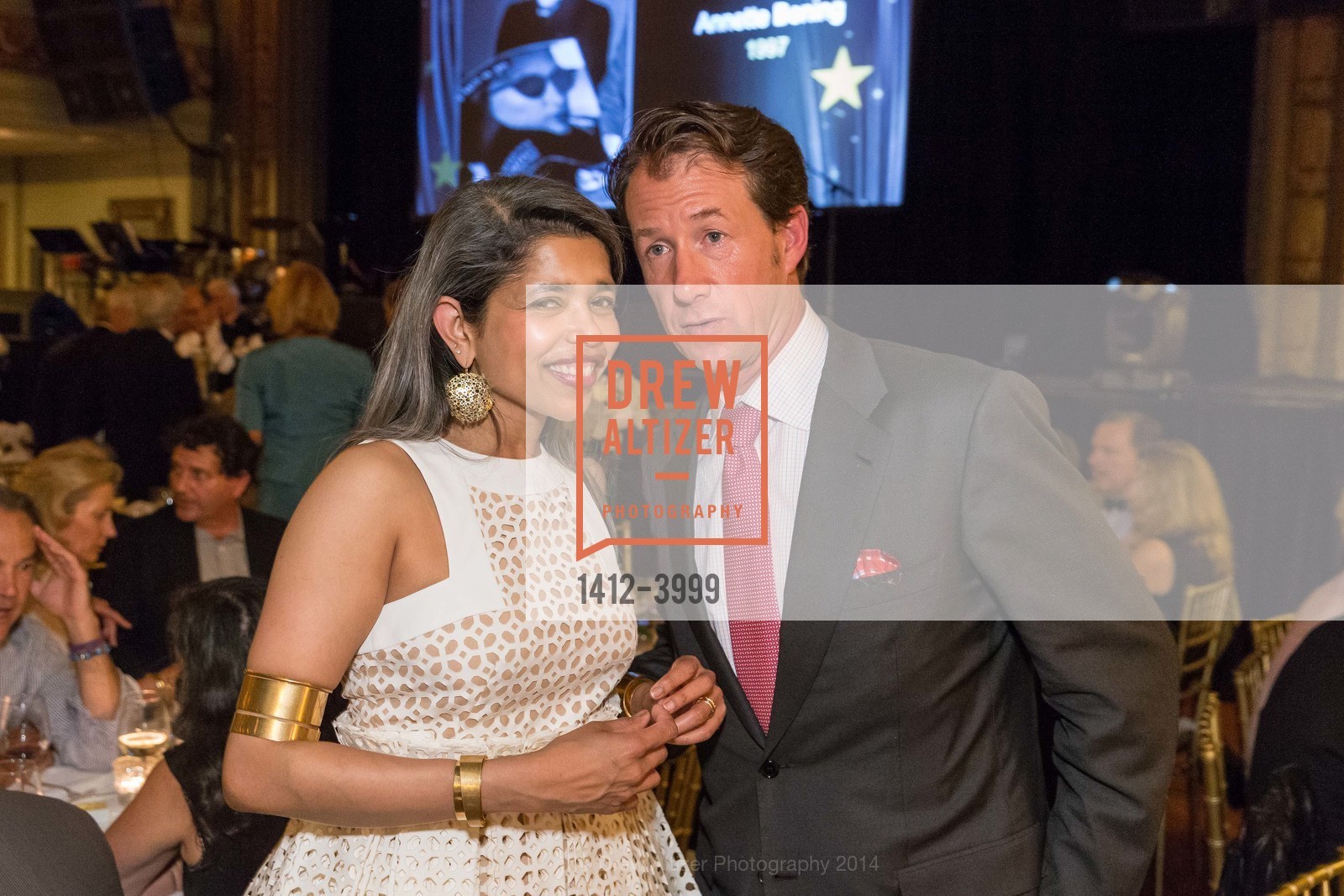 Deepa Pakianathan, Bo Lasater, SAN FRANCISCO INTERNATIONAL FILM FESTIVAL Awards Night, US, May 1st, 2014, Photo #1412-3999 Deepa Pakianathan, Bo Lasater, Photo #1412-3999