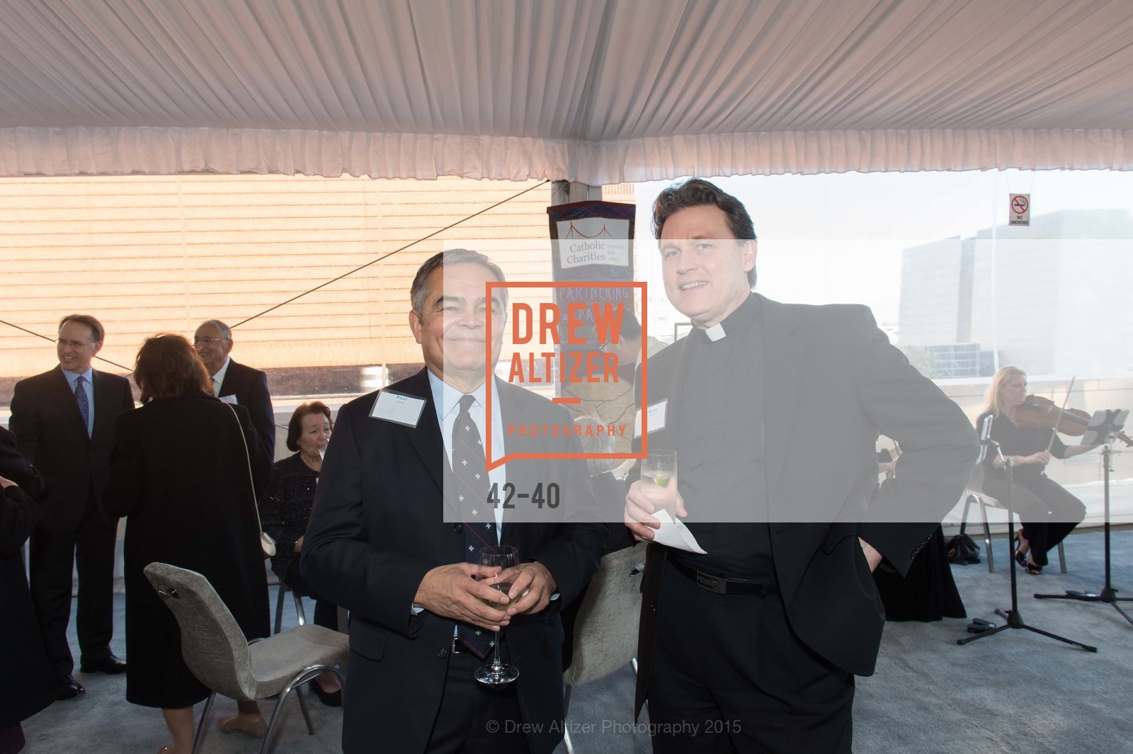 Paul Perez, Fr. Giam Pietro, Catholic Charities Loaves & Fishes, St. Regis, April 18th, 2015,Drew Altizer, Drew Altizer Photography, full-service agency, private events, San Francisco photographer, photographer california