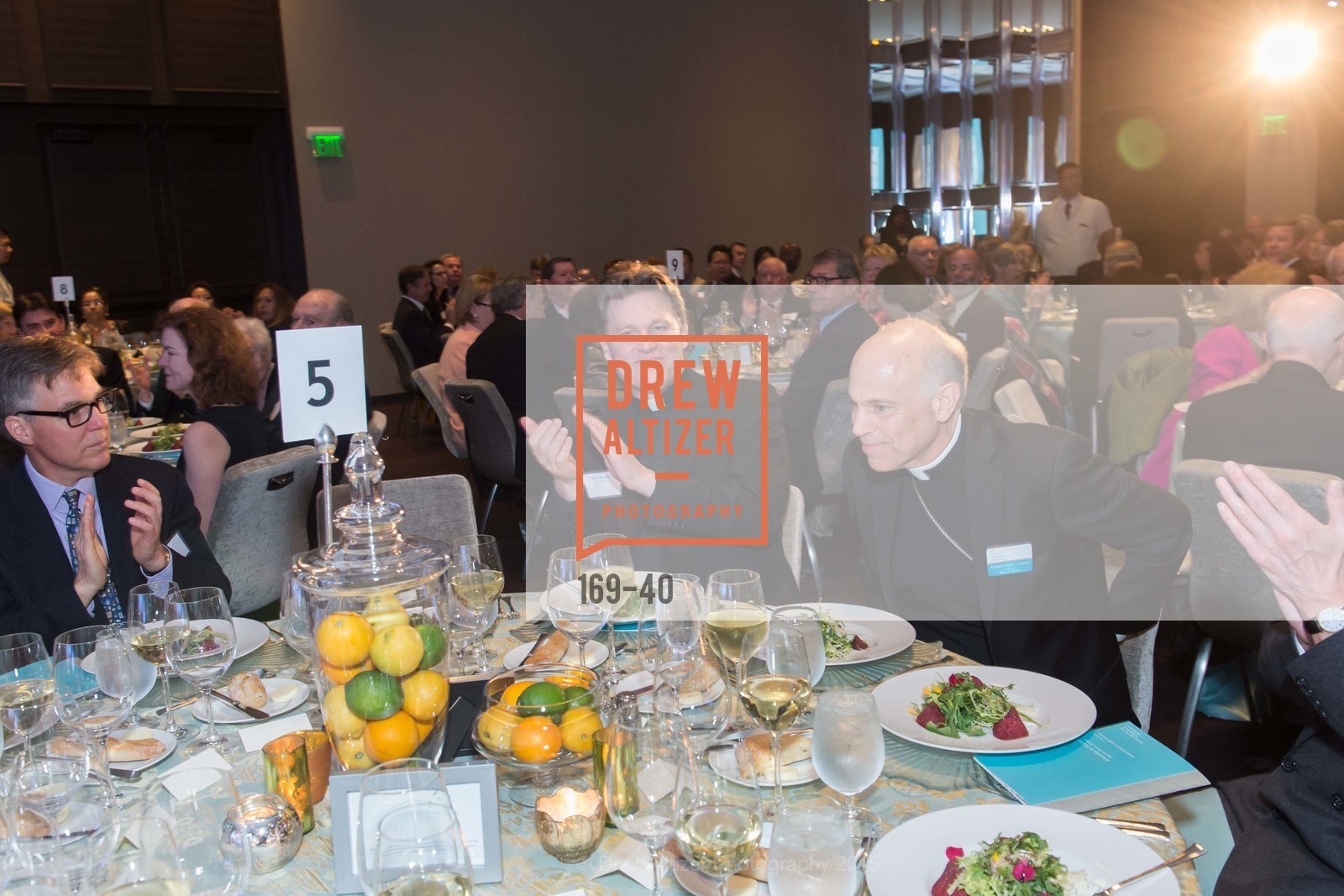 Archbishop Salvatore Cordeleone, Catholic Charities Loaves & Fishes, St. Regis, April 18th, 2015,Drew Altizer, Drew Altizer Photography, full-service agency, private events, San Francisco photographer, photographer california