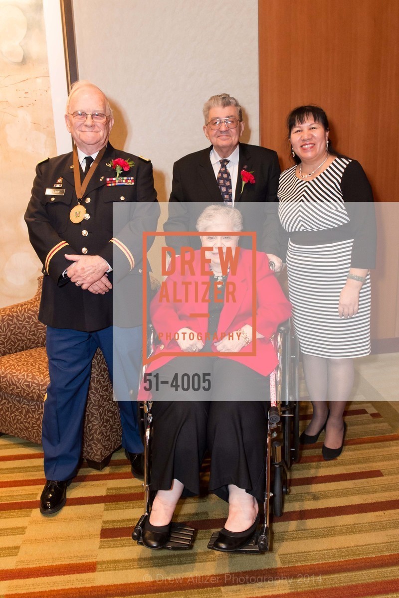Harry Wilson, Rose Scott, Robert Scott, Yan Sen, PenFed FOUNDATION Night of the Heroes, US, October 30th, 2014, Photo #51-4005 Harry Wilson, Rose Scott, Robert Scott, Yan Sen, Photo #51-4005