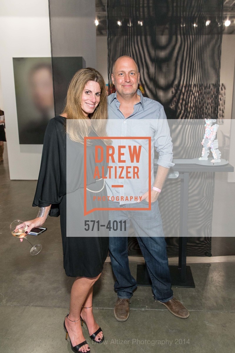 Pamela Cohen, Peter Sarkisian, ART MIAMI VIP Opening Night at Silicon Valley, US, October 9th, 2014, Photo #571-4011 Pamela Cohen, Peter Sarkisian, Photo #571-4011